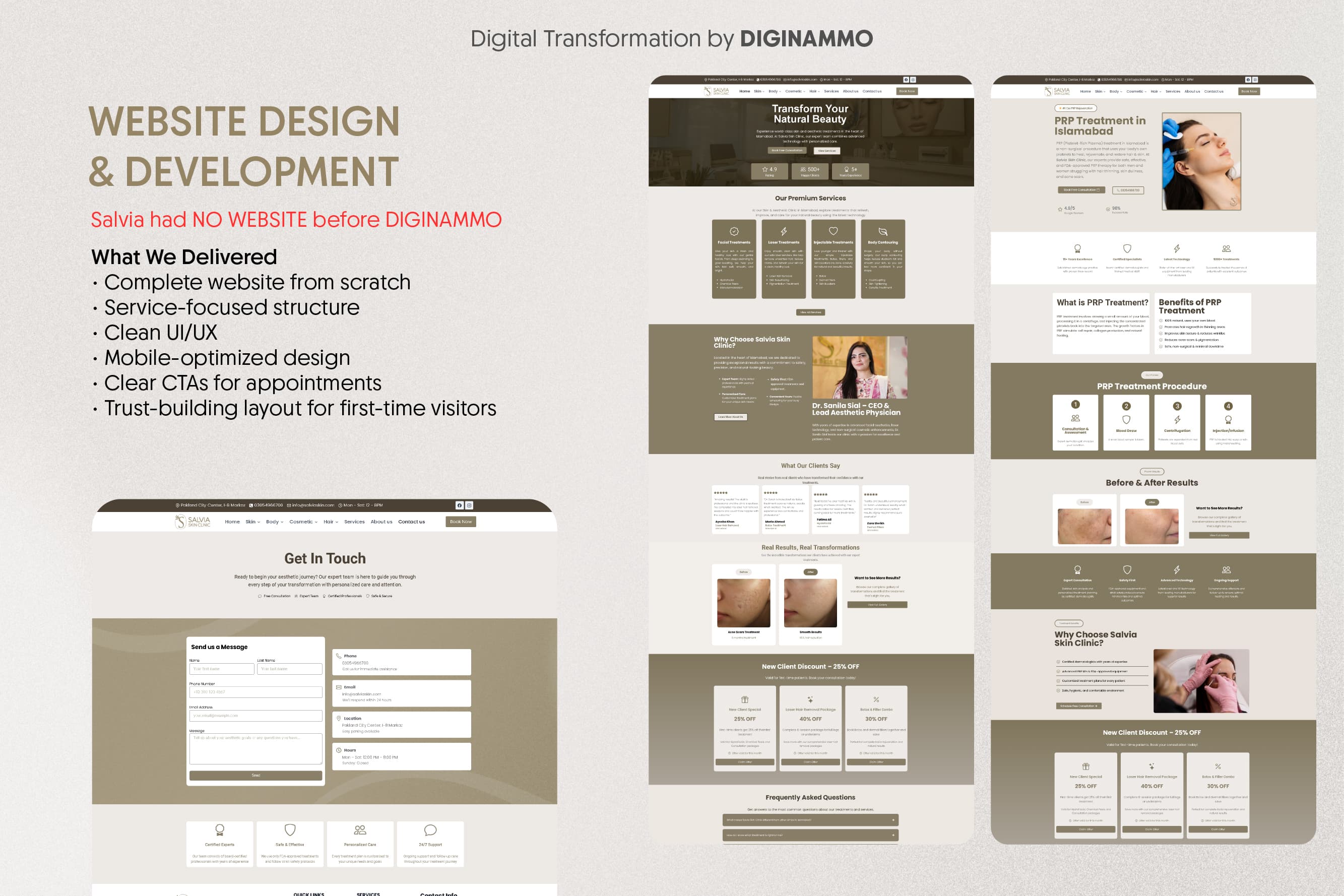 Salvia Skin Clinic case study page 6