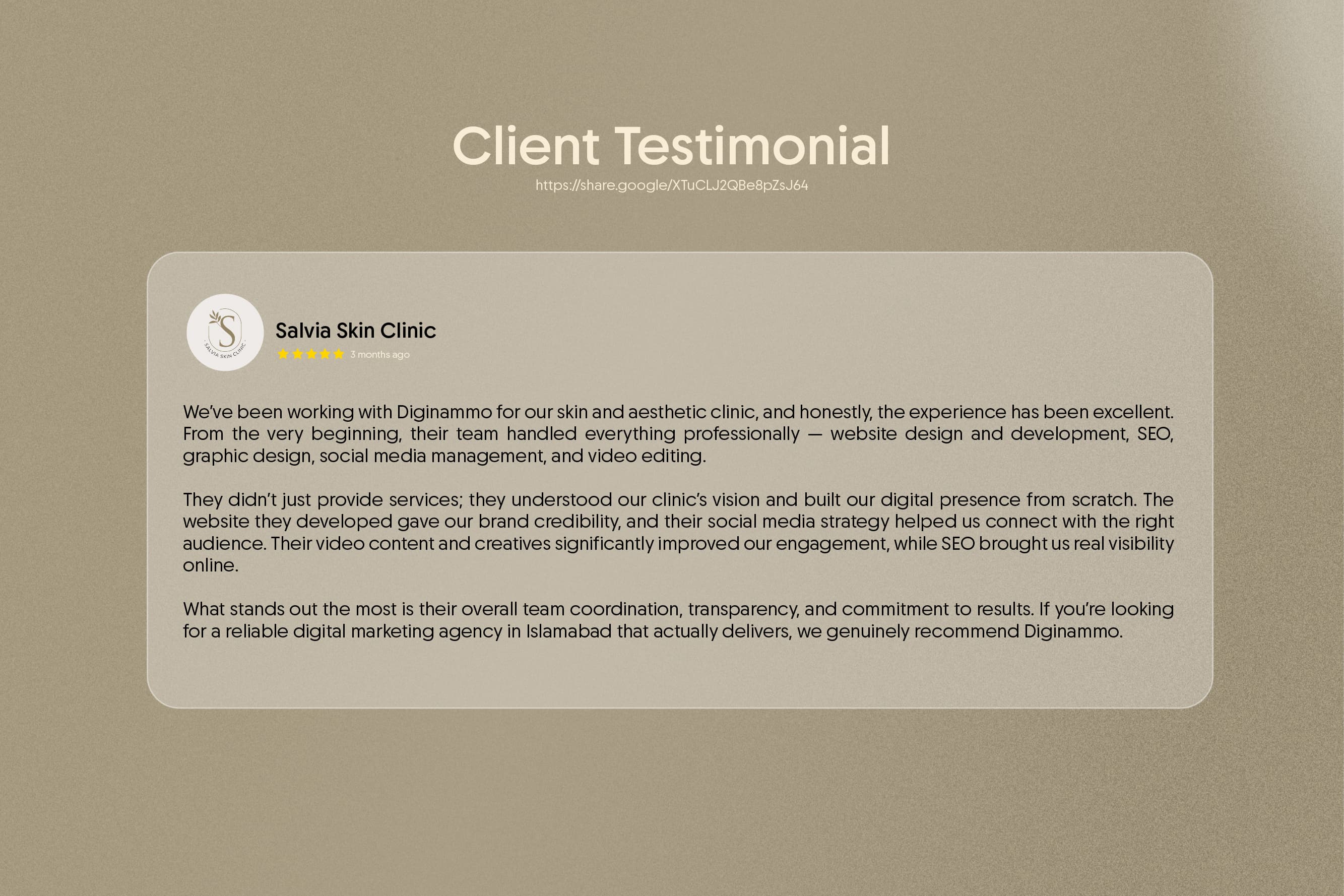 Salvia Skin Clinic case study page 13