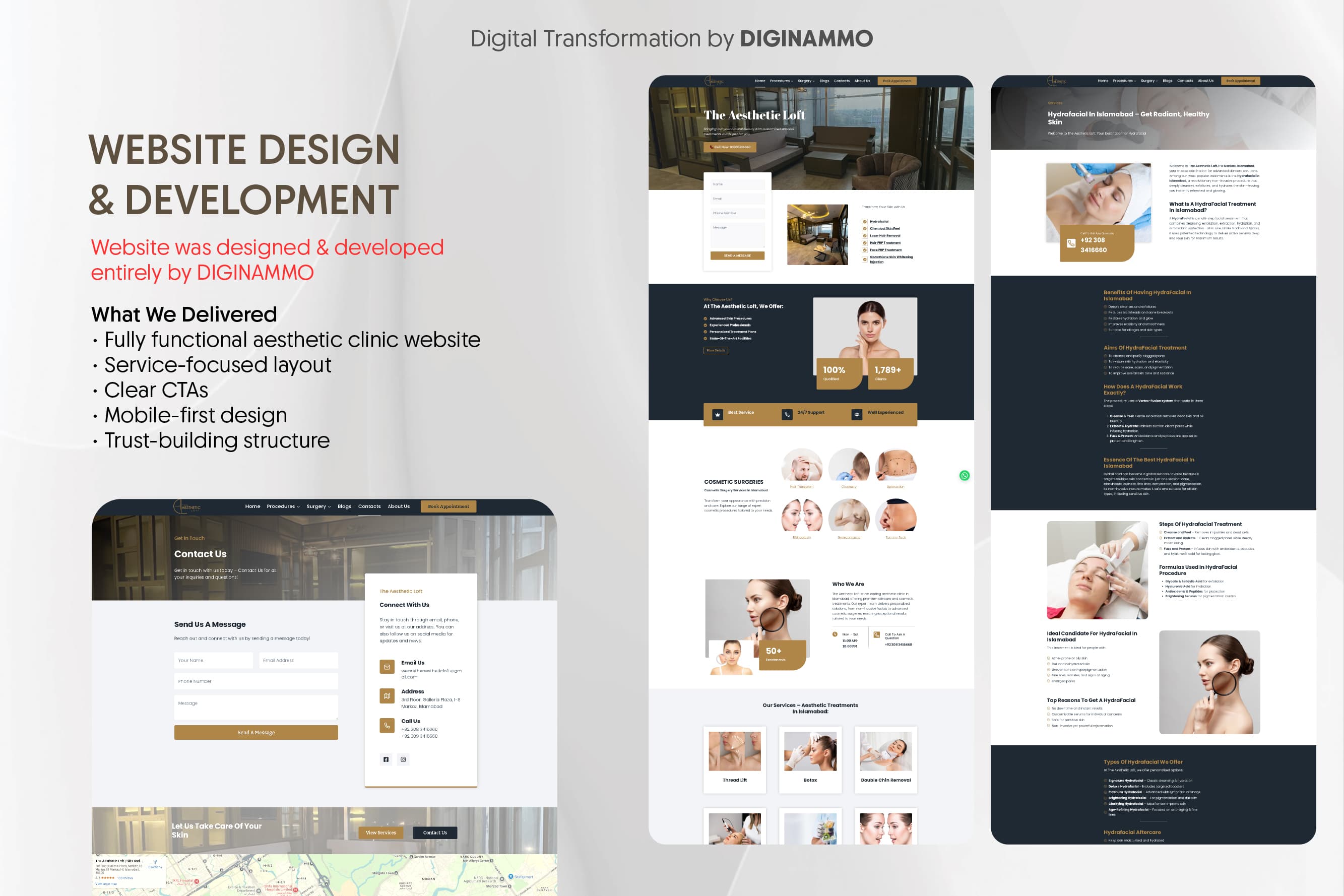 The Aesthetic Loft case study page 6